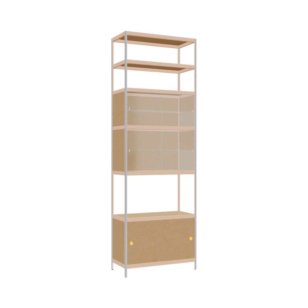 Display cabinet (269x90x42 cm)