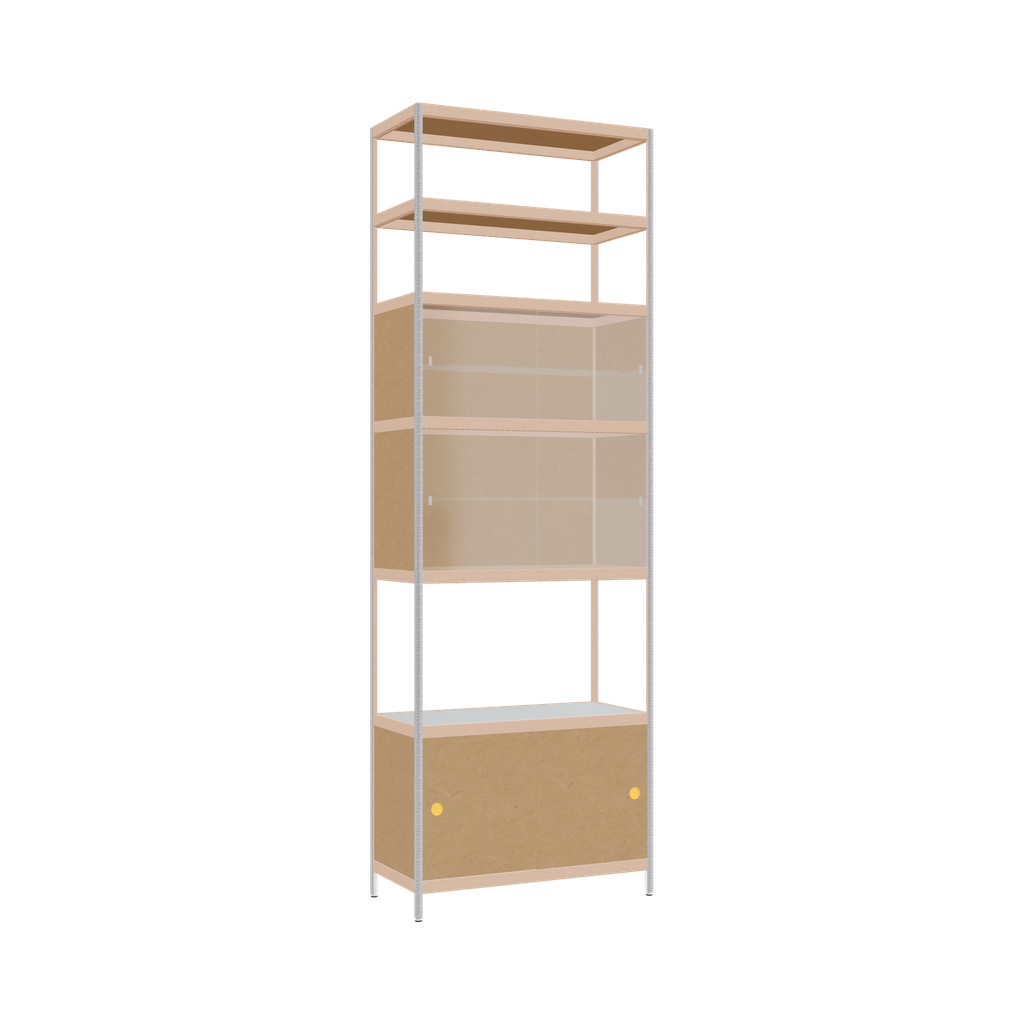 Display cabinet (269x90x42 cm)