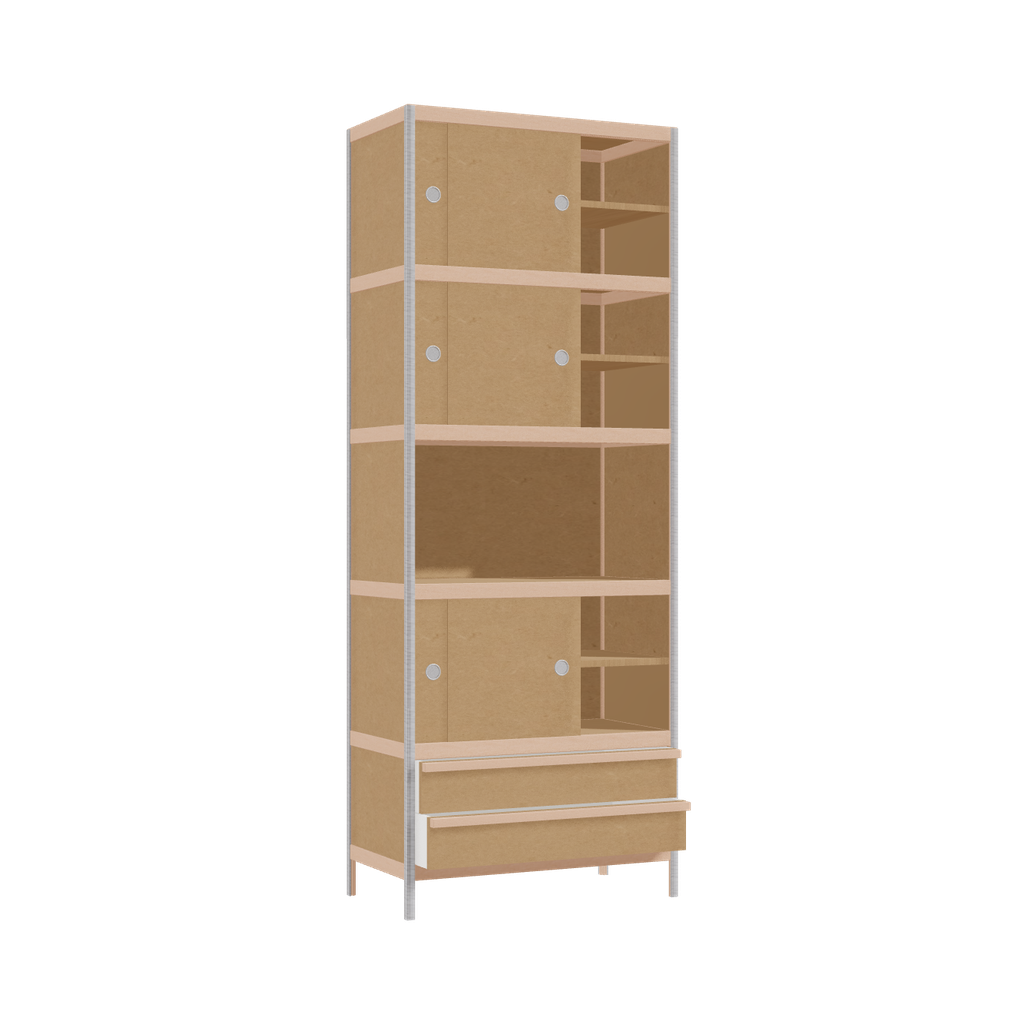 Armoire (209x80x42 cm)