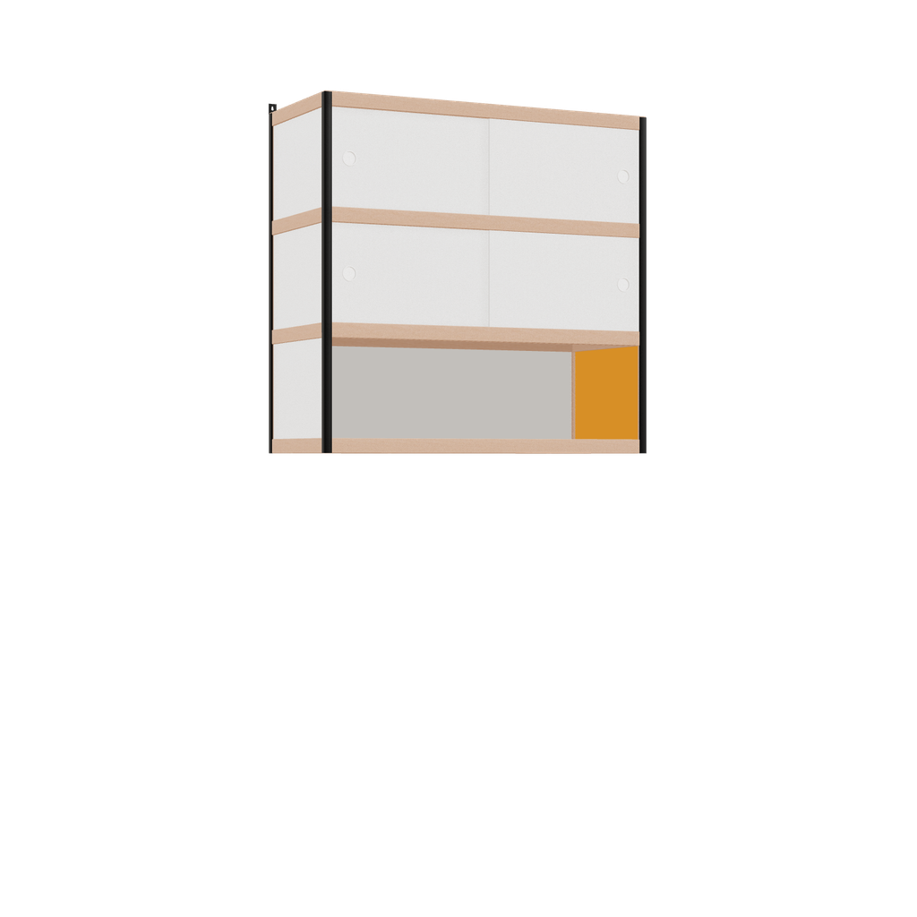 Hanging cabinet (97x100x42 cm)