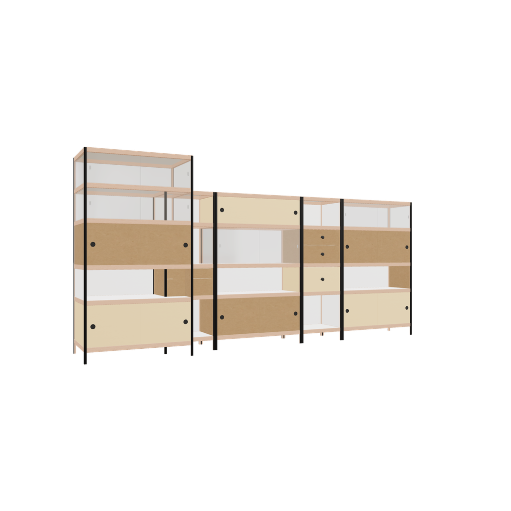 Meubels (189x404x62 cm)