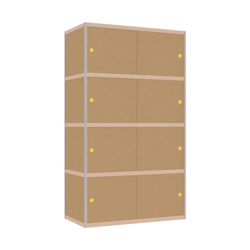 Kast (208x120x62 cm)