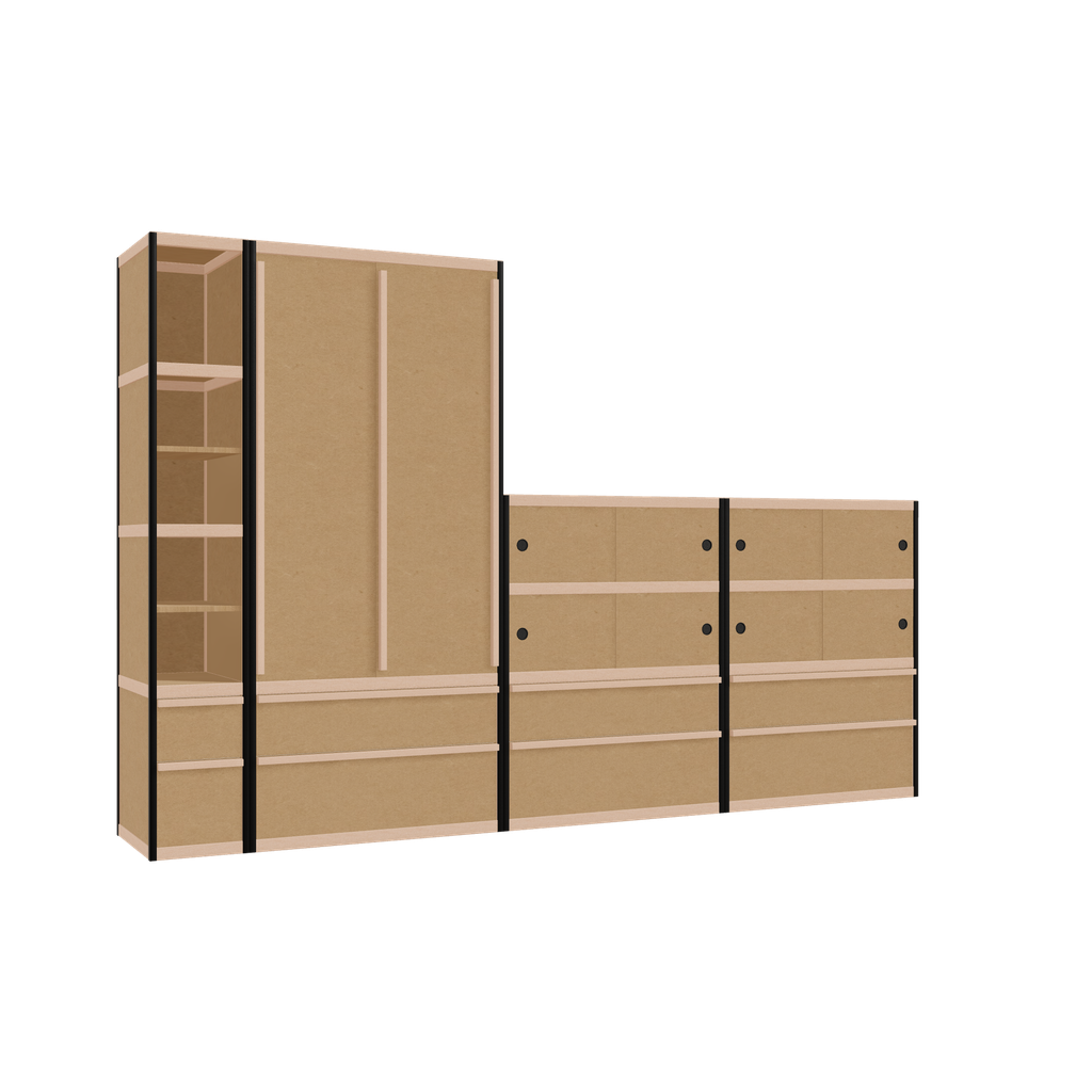 Furniture (198x302x52 cm)