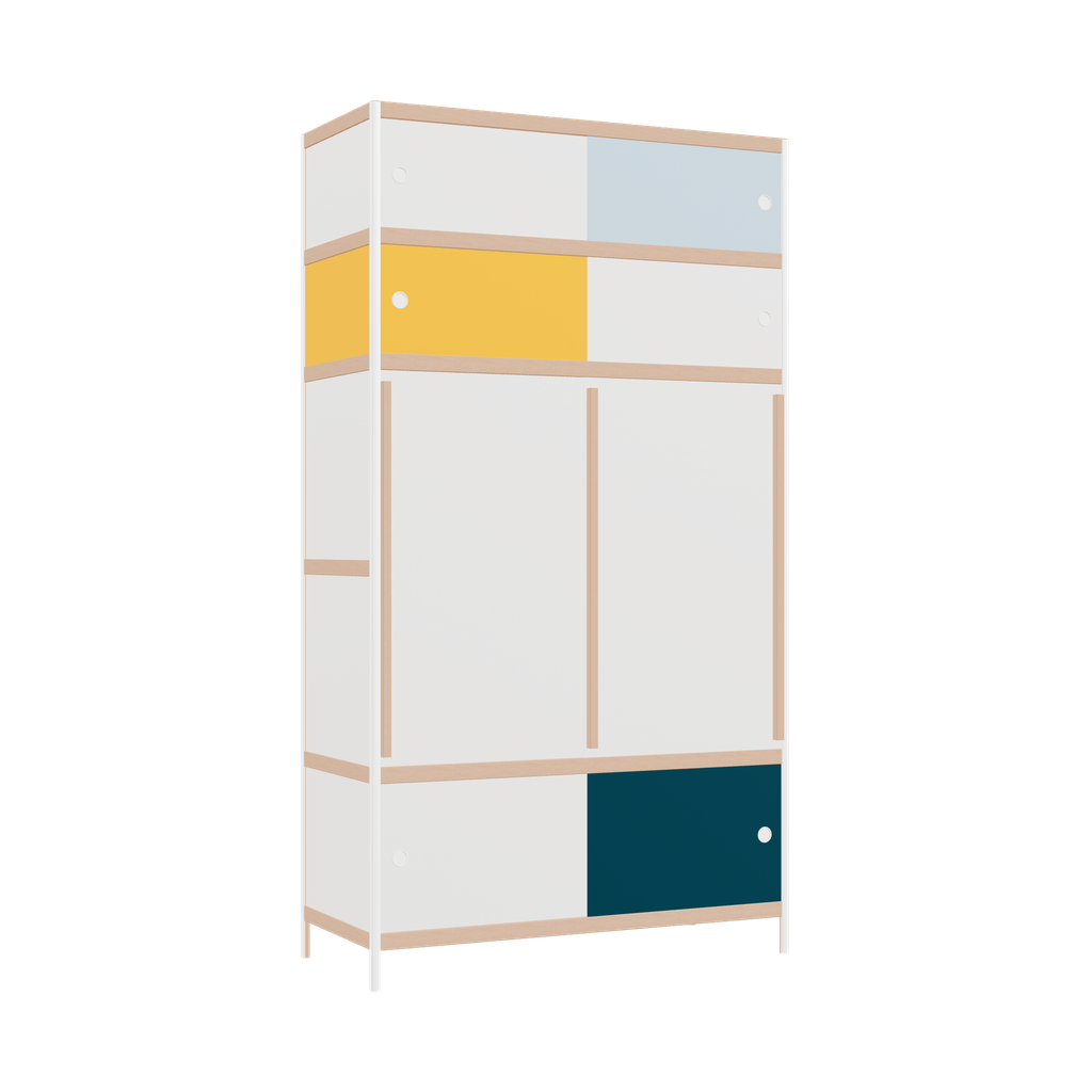 Wardrobe (219x120x52 cm)