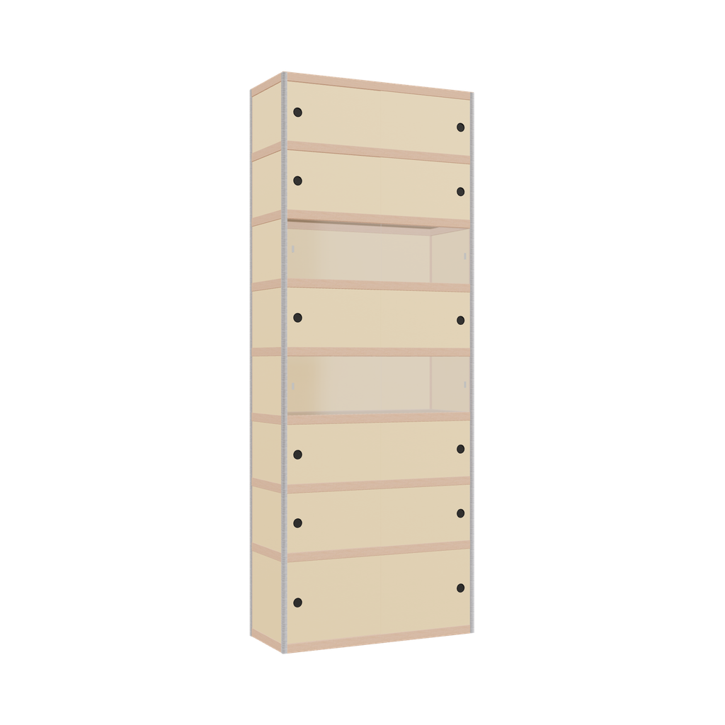 Vitrine (262x100x42 cm)