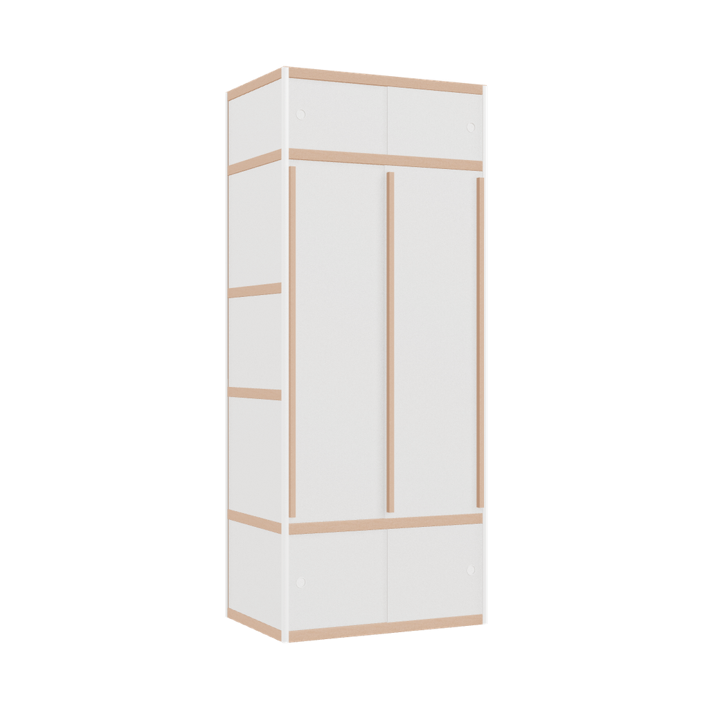 Kleerkast (219x90x62 cm)