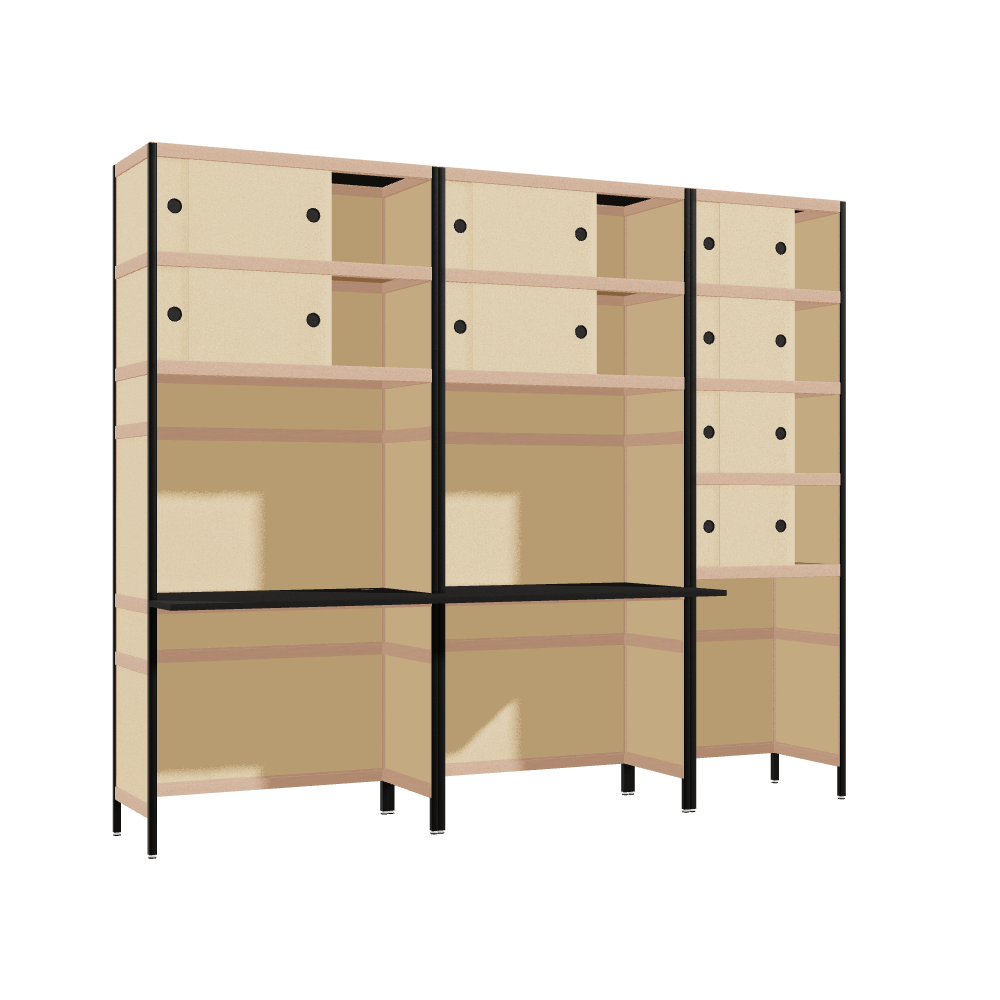 Furniture (204x242x63.6 cm)