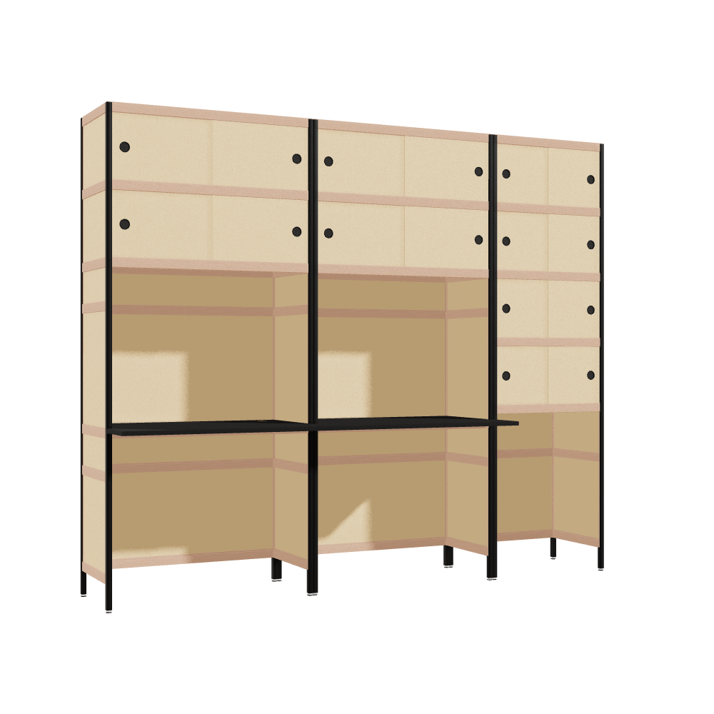 Furniture (204x242x63.6 cm)