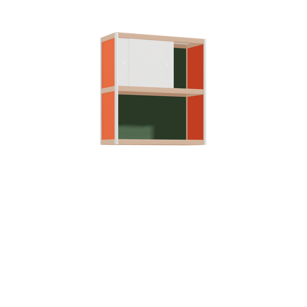 Zwevende kast (86x80x32 cm)