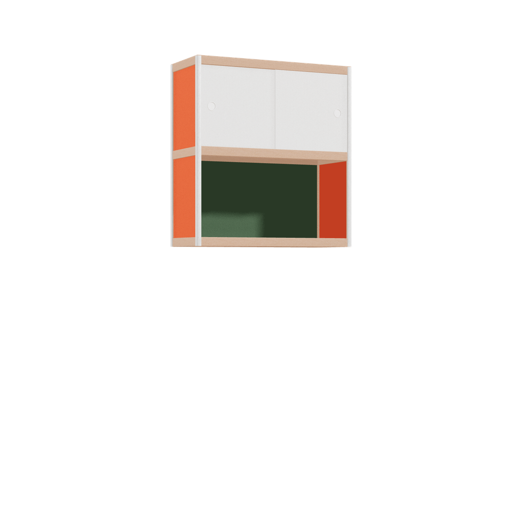 Zwevende kast (86x80x32 cm)