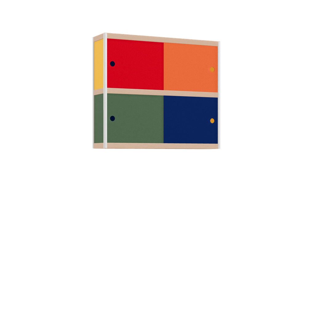 Hanging cabinet (86x100x25 cm)