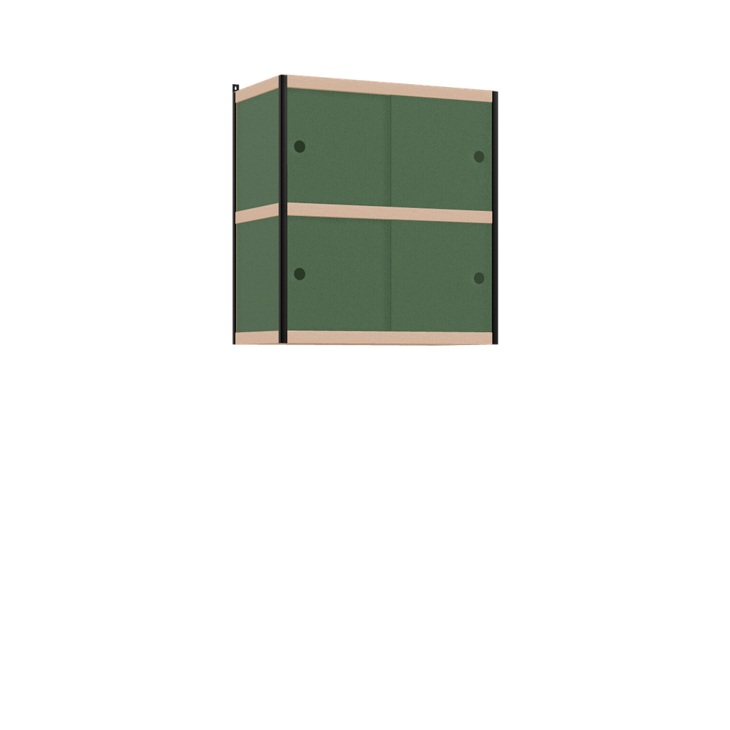 Zwevende kast (86x80x42 cm)