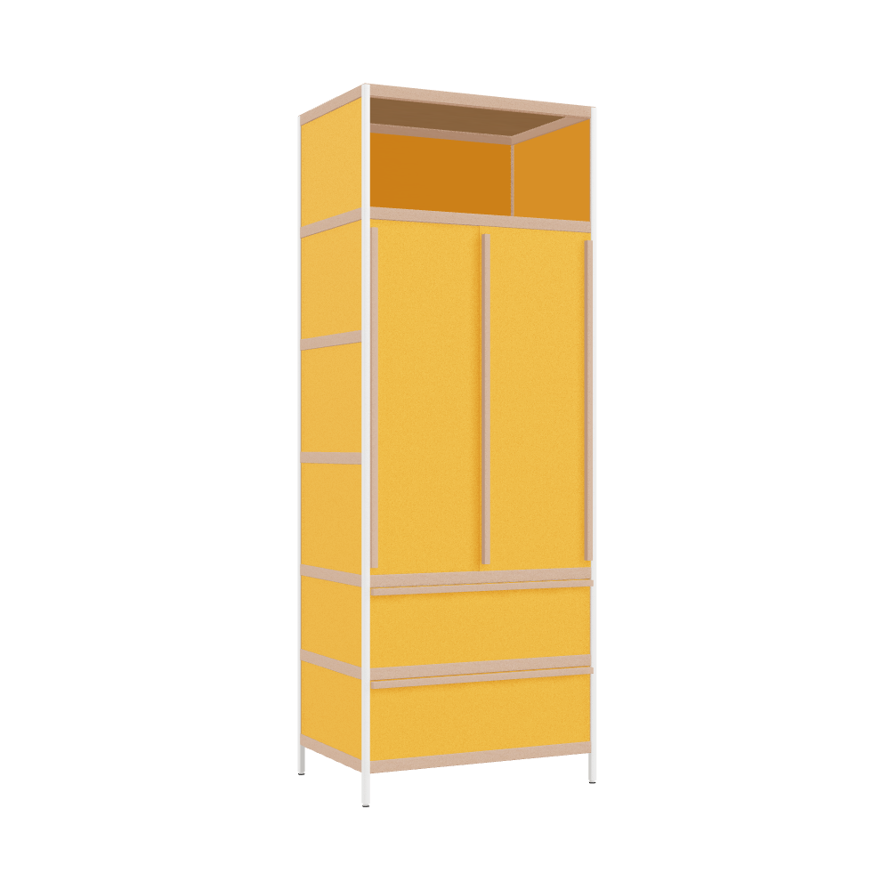 Wardrobe (241x90x62 cm)