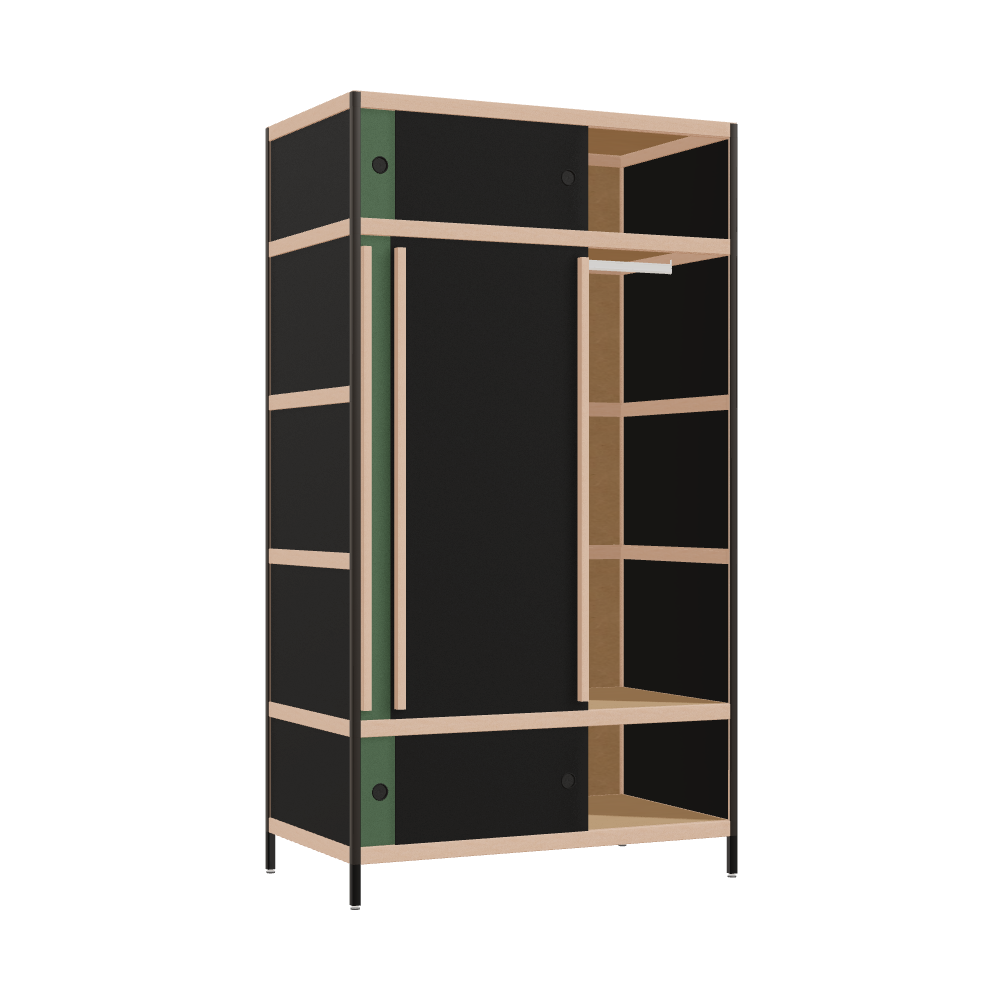 Wardrobe (200x110x62 cm)