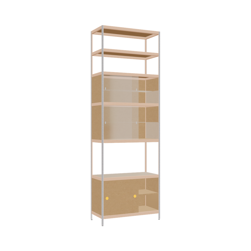 Display cabinet (269x90x42 cm)