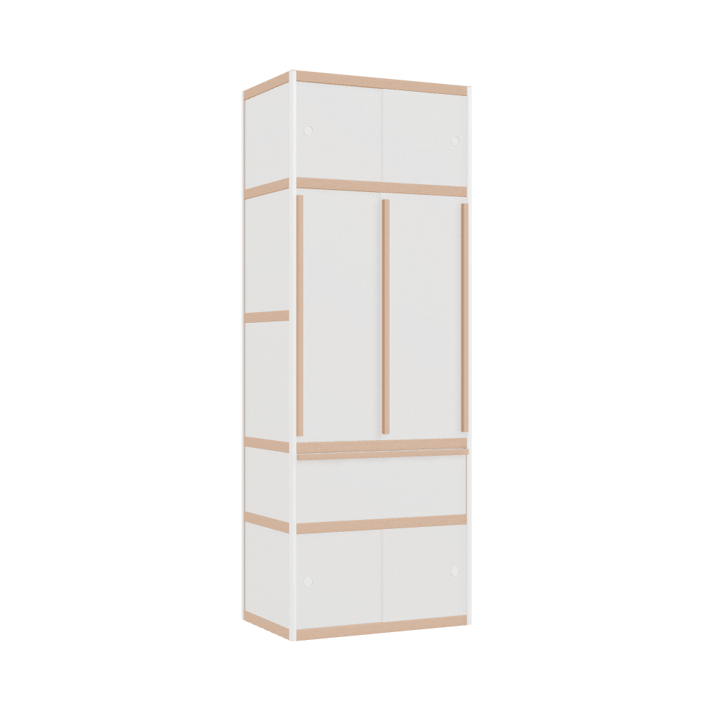 Wardrobe (219x80x52 cm)