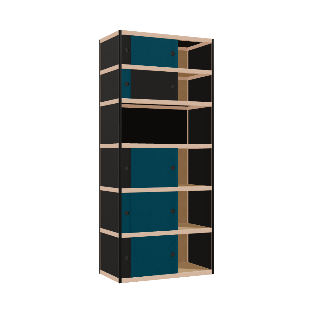 Kast (230x100x52 cm)