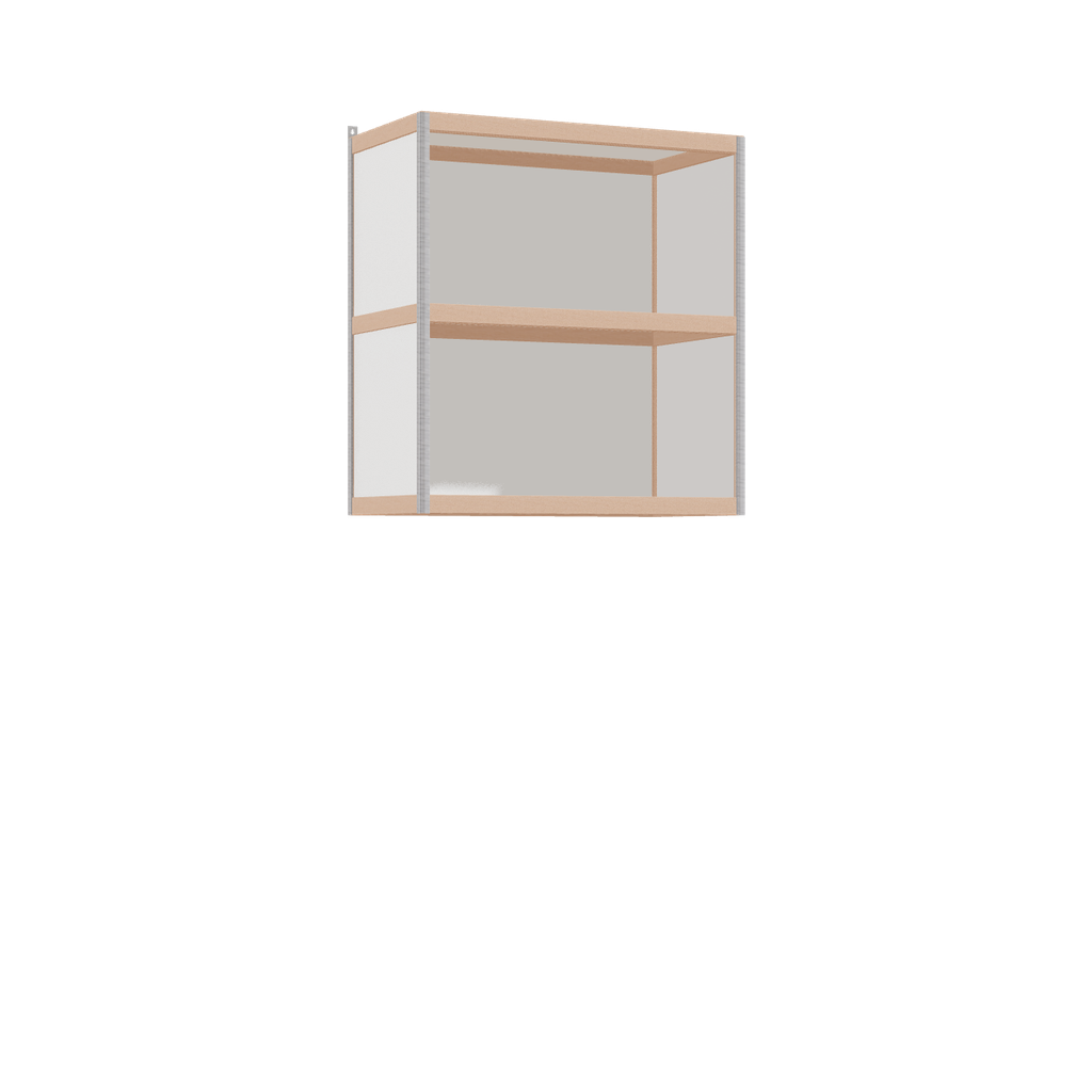 Zwevende kast (86x80x42 cm)
