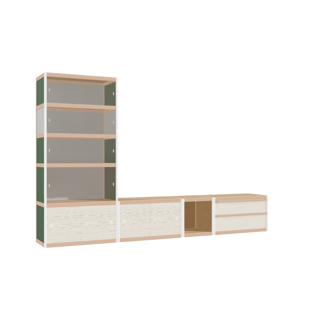 Meubles (179x282x42 cm)