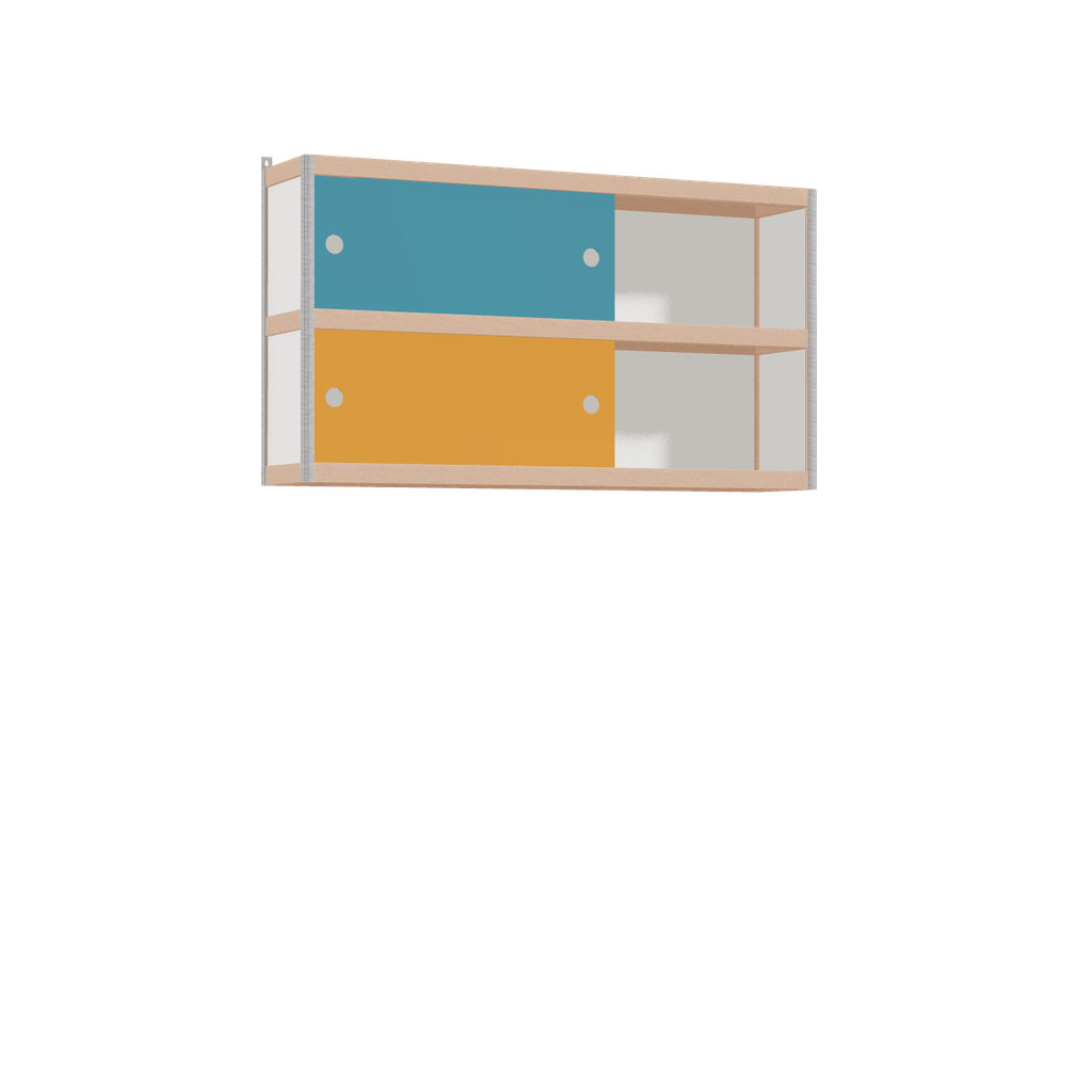 Zwevende kast (66x120x25 cm)