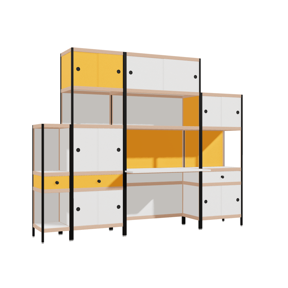 Meubels (206.5x256x63.6 cm)