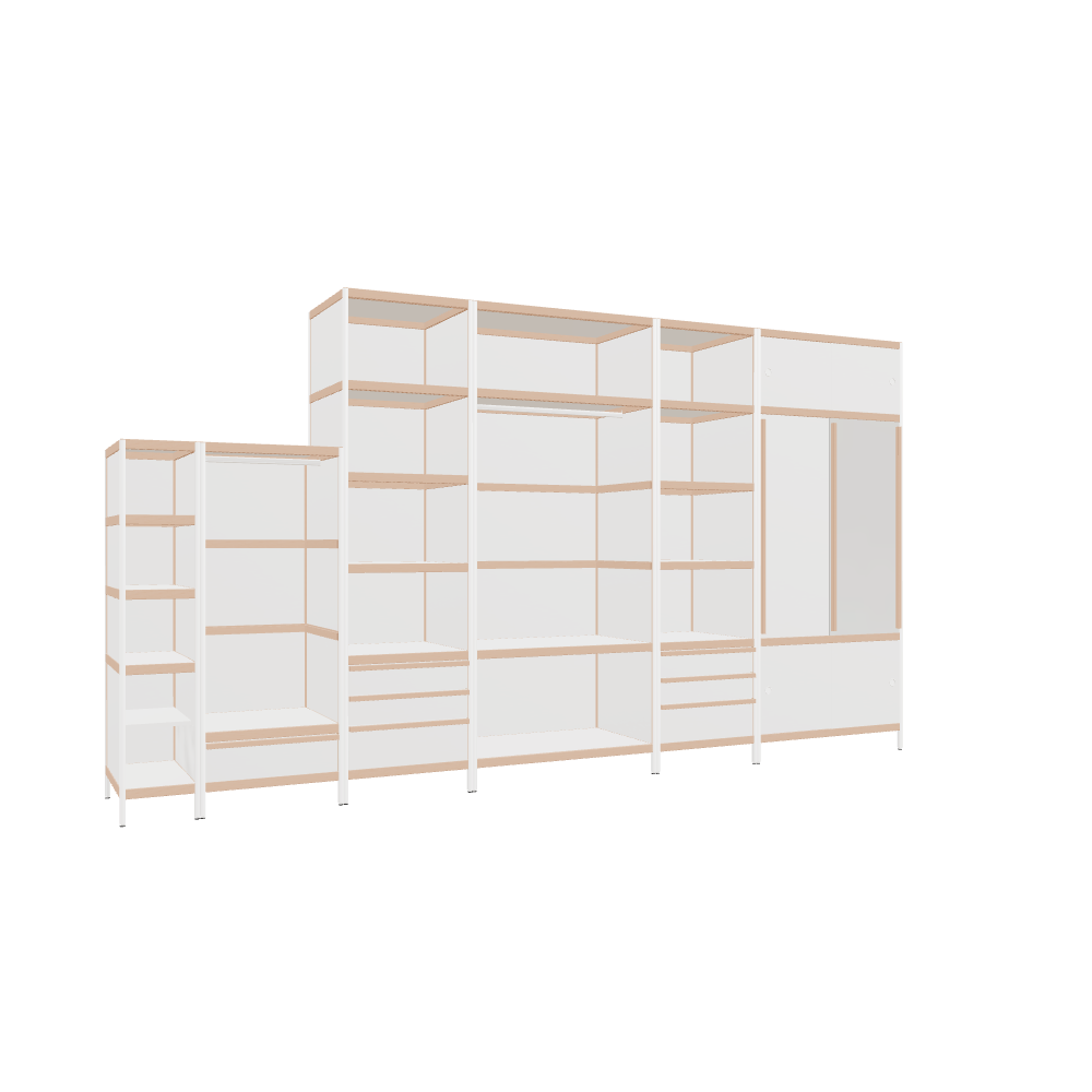 Furniture (230x418x62 cm)