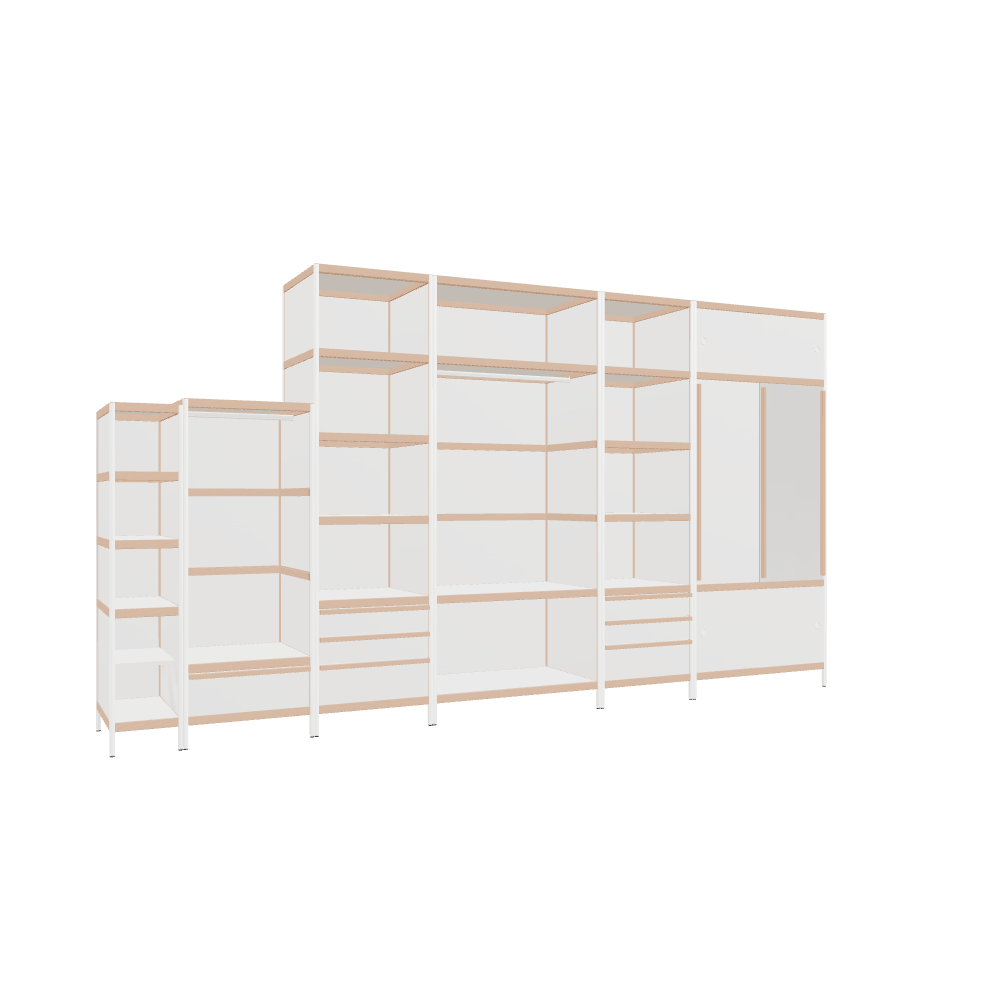 Furniture (230x418x62 cm)