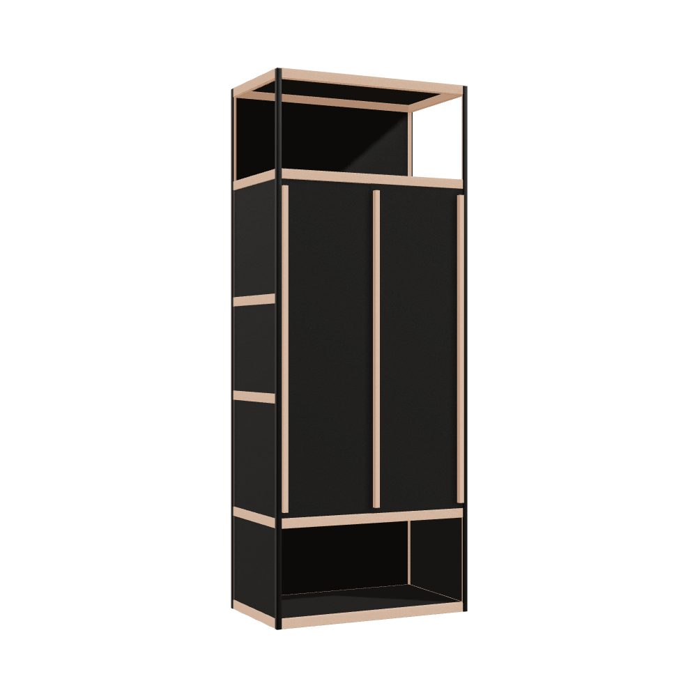Wardrobe (229x90x52 cm)