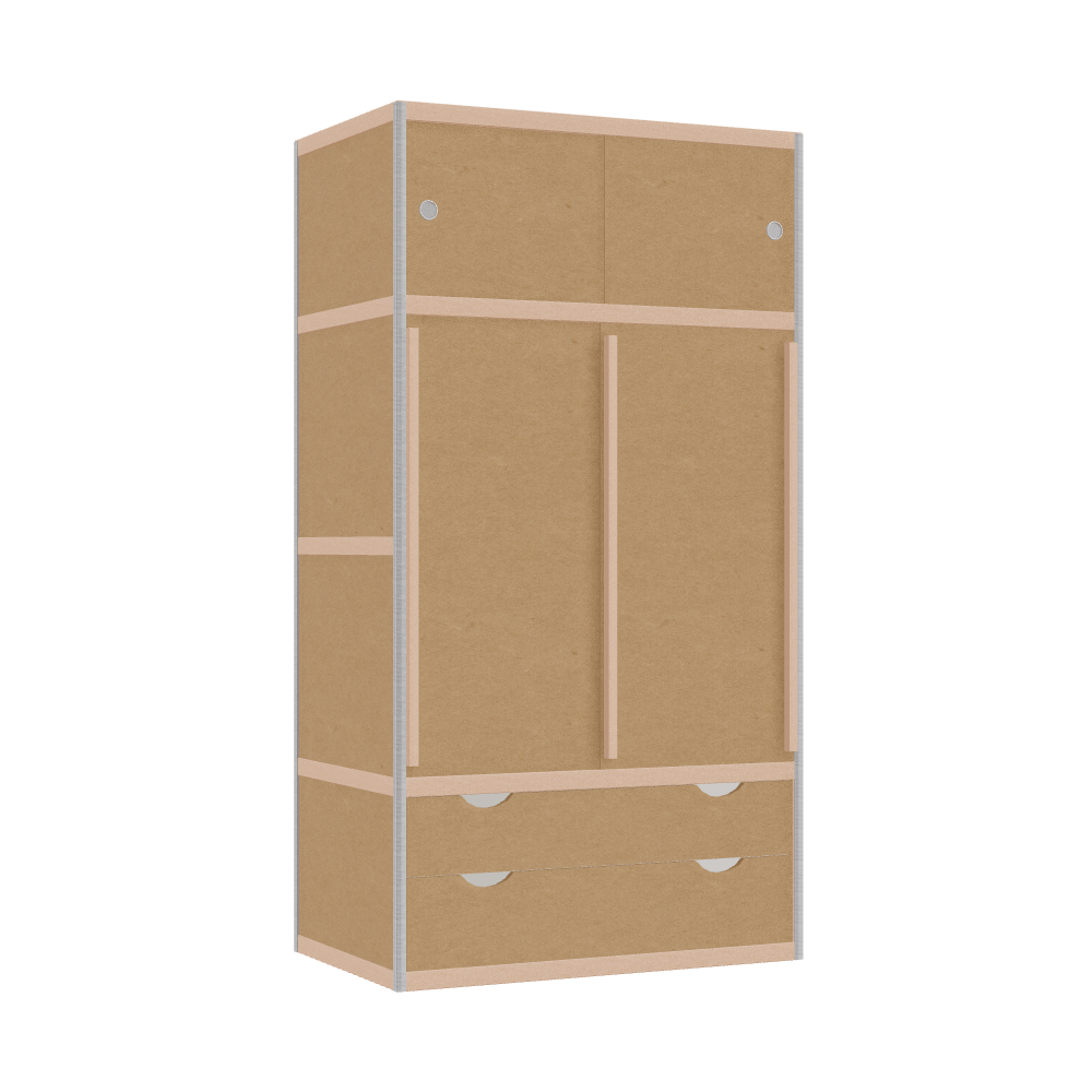 Wardrobe (188x100x62 cm)