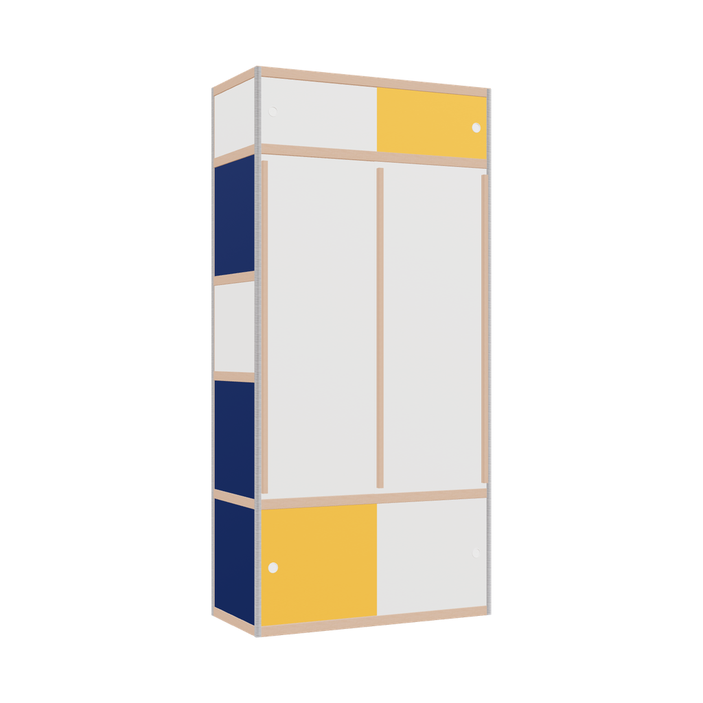 Kleerkast (229x110x52 cm)