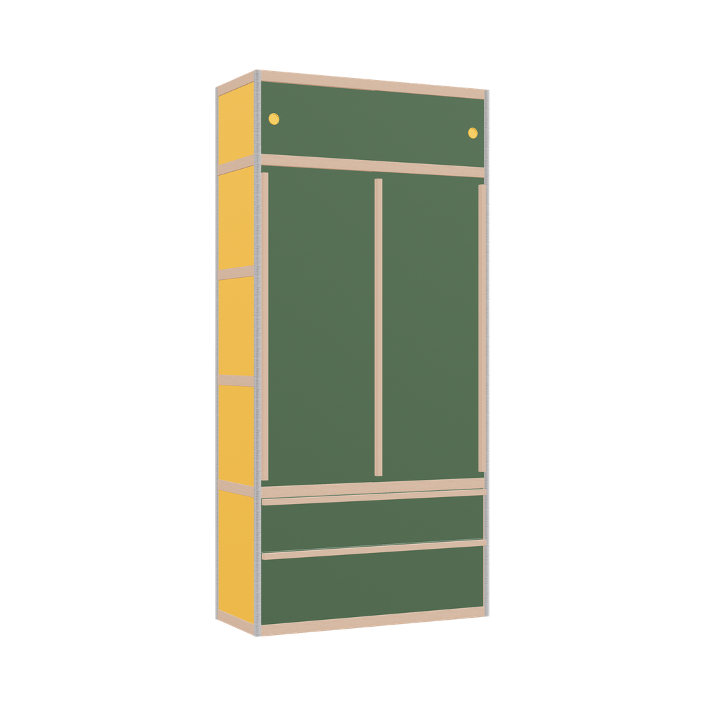 Penderie (209x100x42 cm)