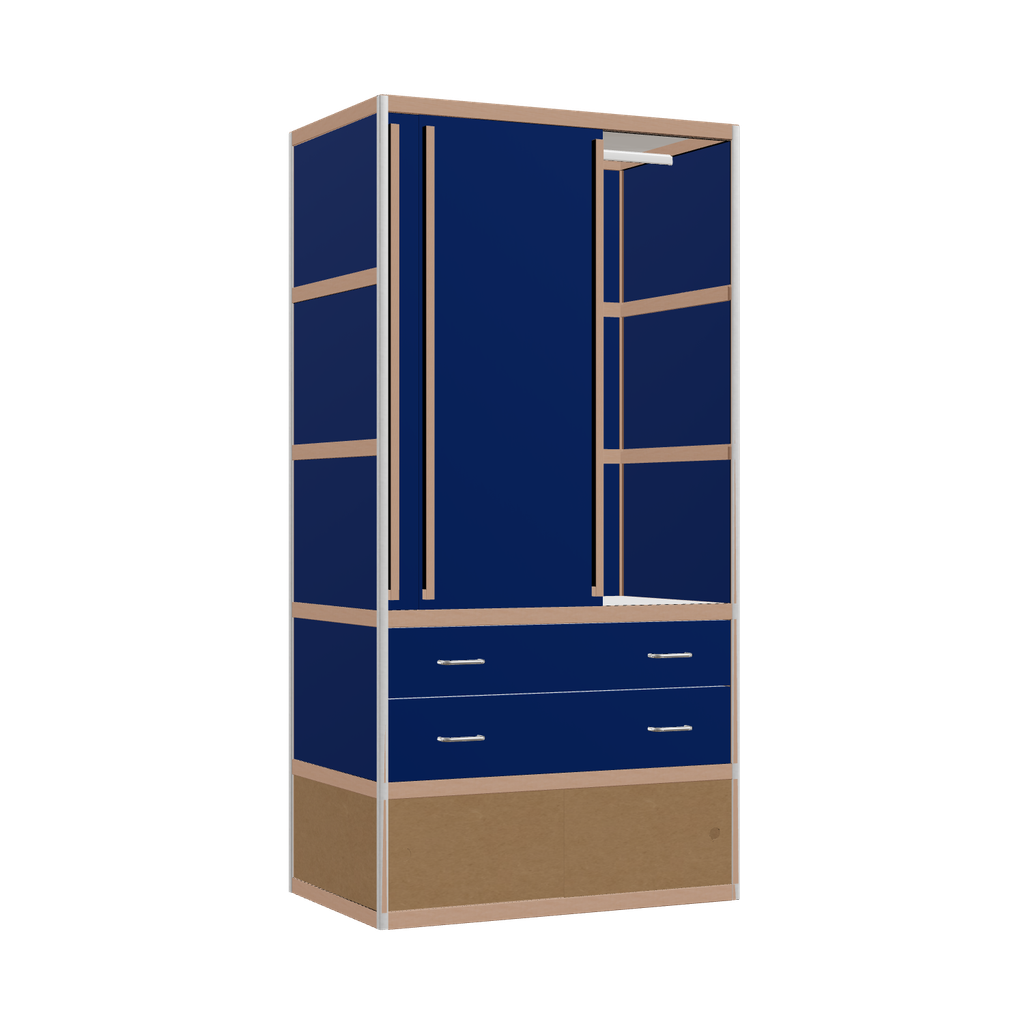 Penderie (199x100x62 cm)