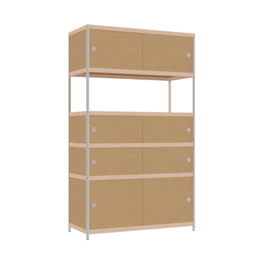 Kast (204x120x52 cm)