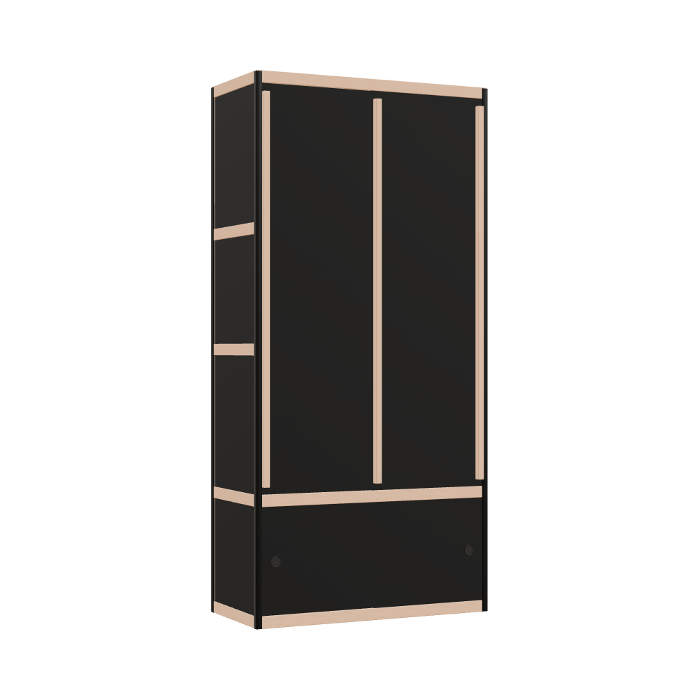 Wardrobe (188x90x42 cm)