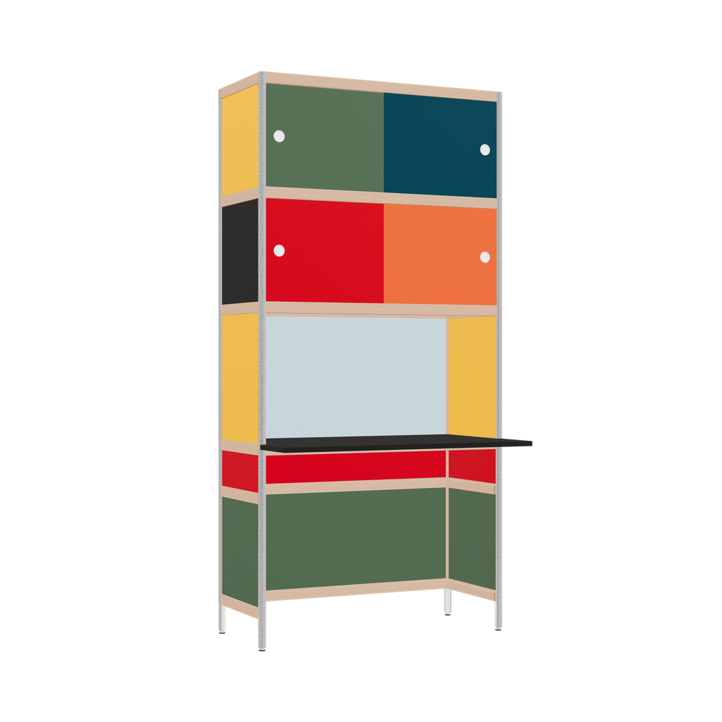 Bureau débordant (206.5x100x63.6 cm)