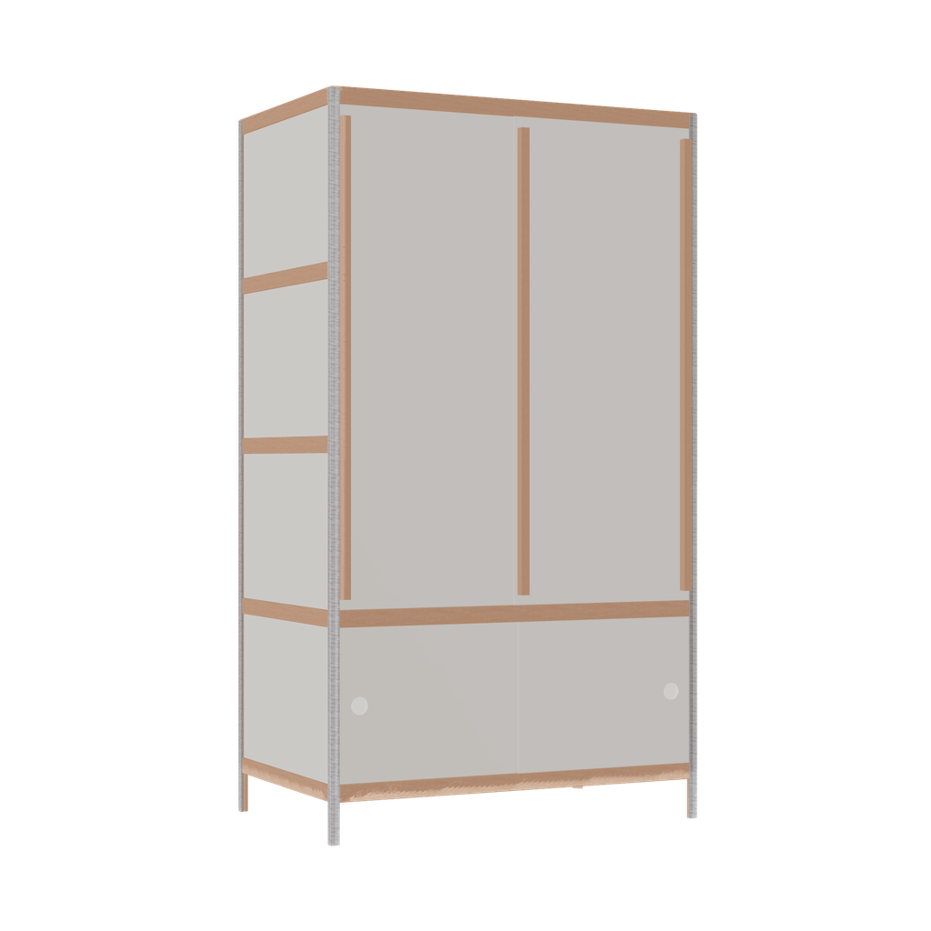 Penderie (178x100x62 cm)