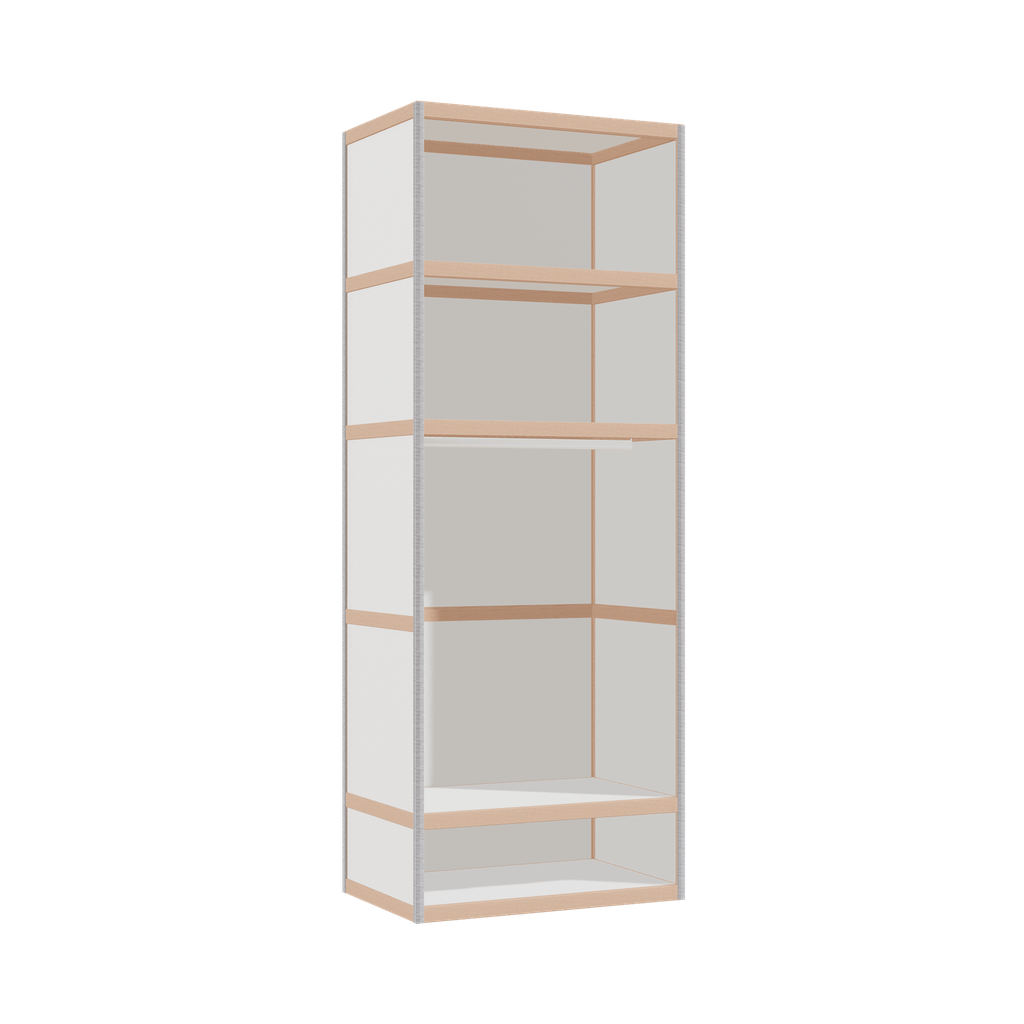 Wardrobe (212x80x52 cm)