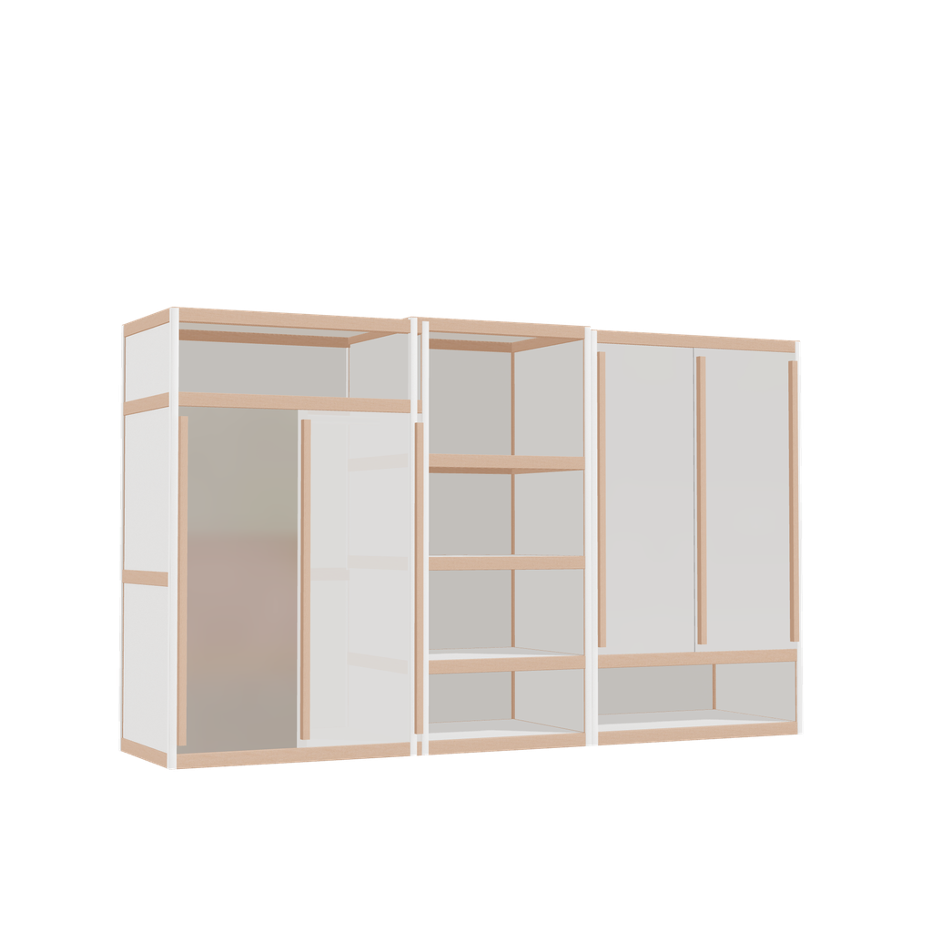 Furniture (131x222x52 cm)