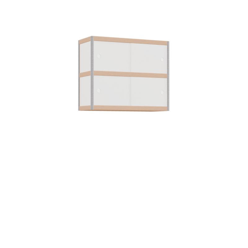 Zwevende kast (66x80x32 cm)