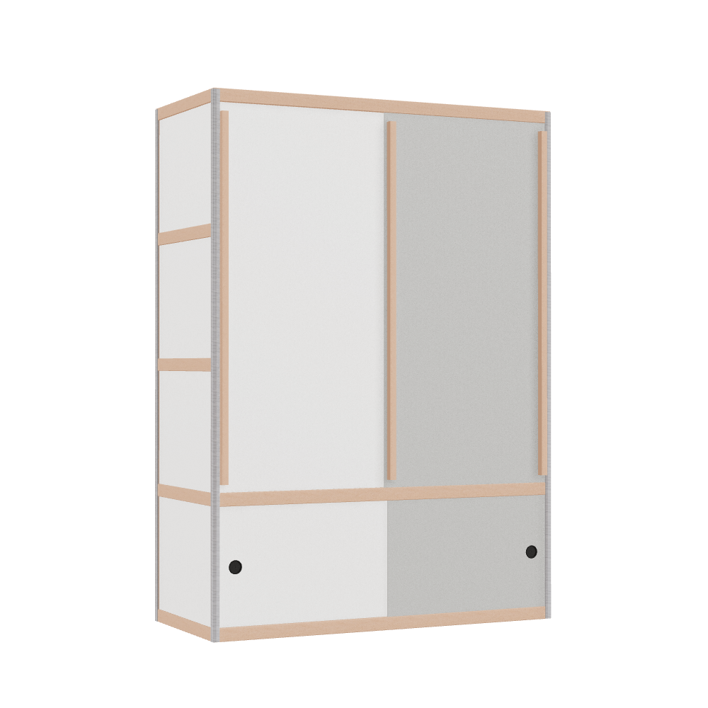 Penderie (168x120x52 cm)