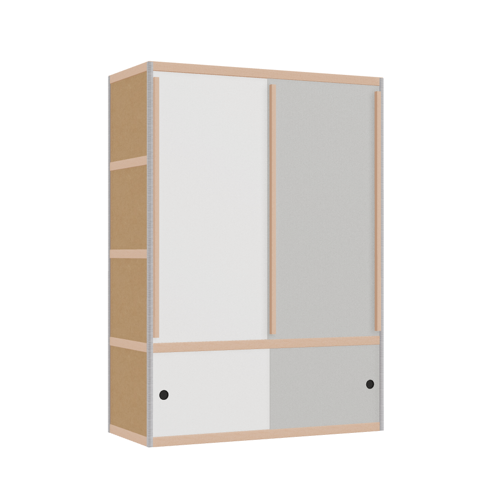 Wardrobe (168x120x52 cm)