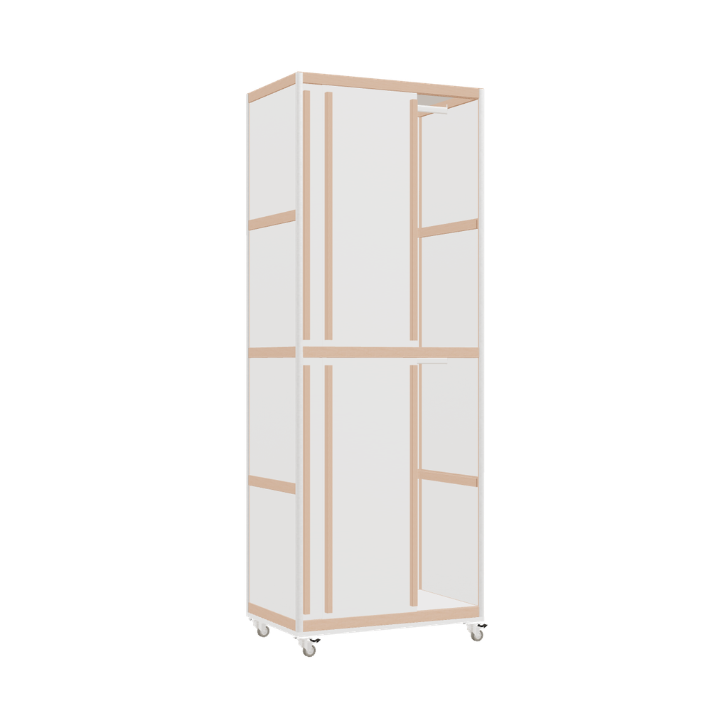 Wardrobe (217x80x52 cm)