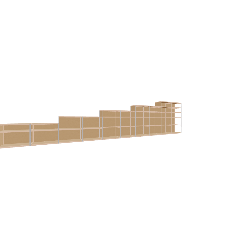 Meubels (199x900x52 cm)