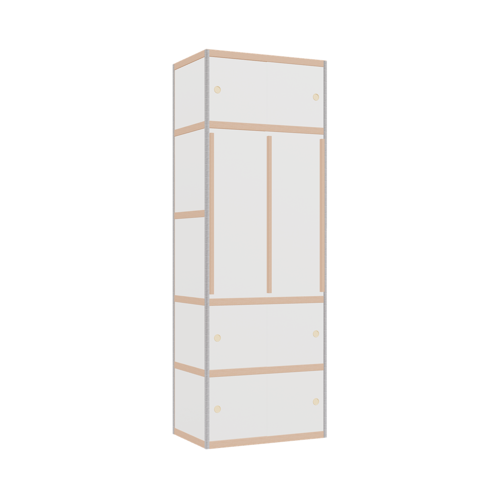 Penderie (229x80x52 cm)