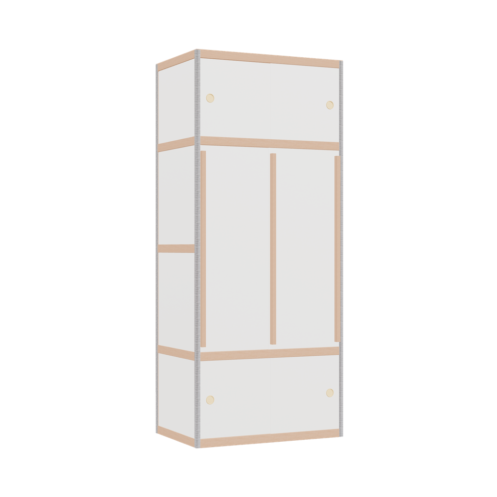 Wardrobe (188x80x52 cm)