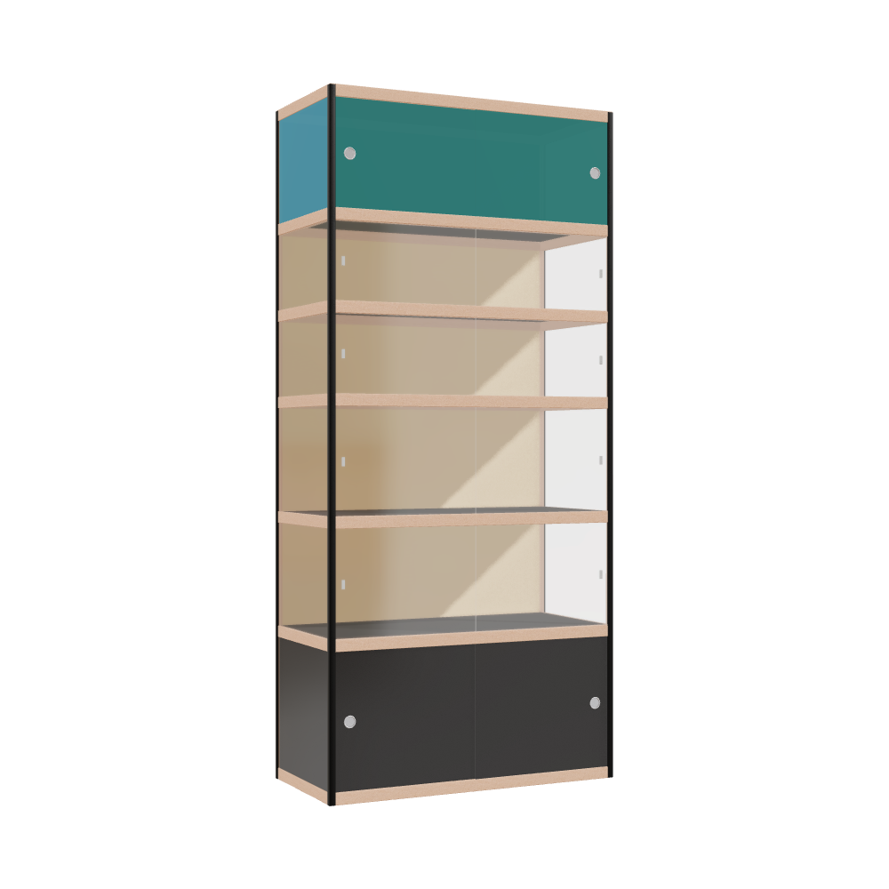 Display cabinet (240x110x52 cm)