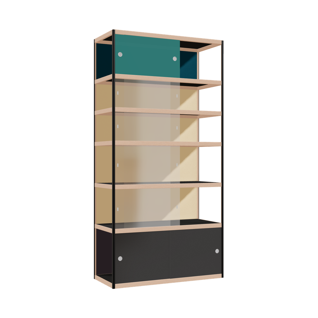 Vitrine (240x120x52 cm)