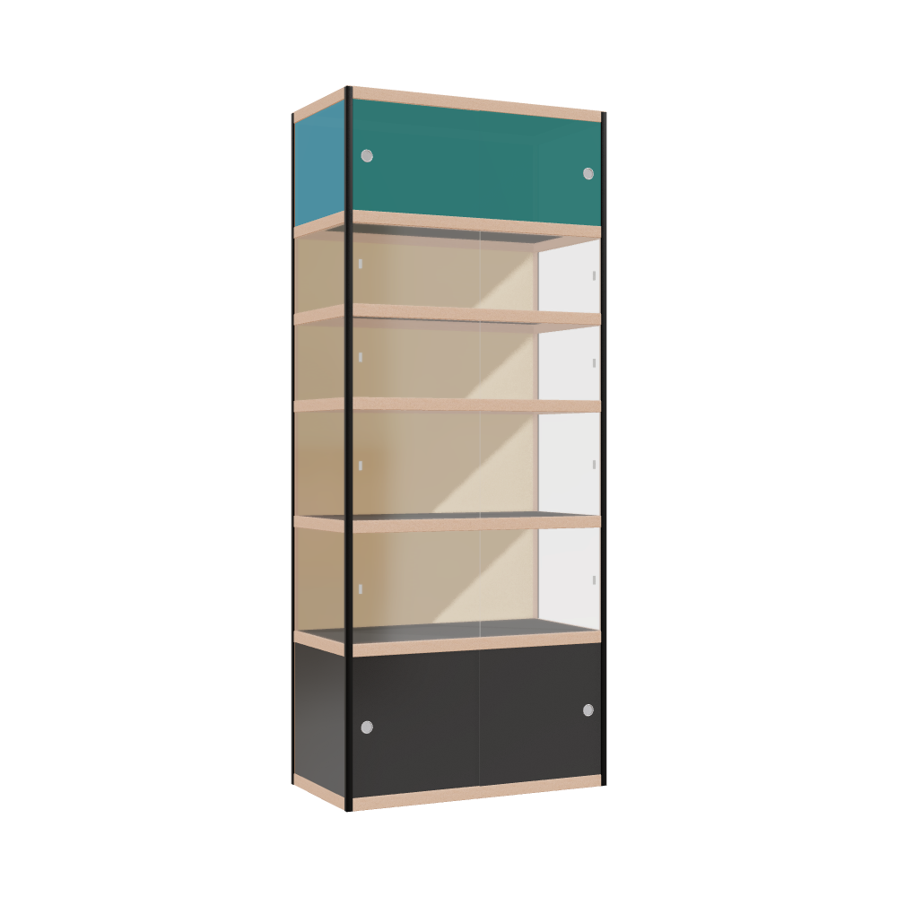 Vitrine (240x100x52 cm)