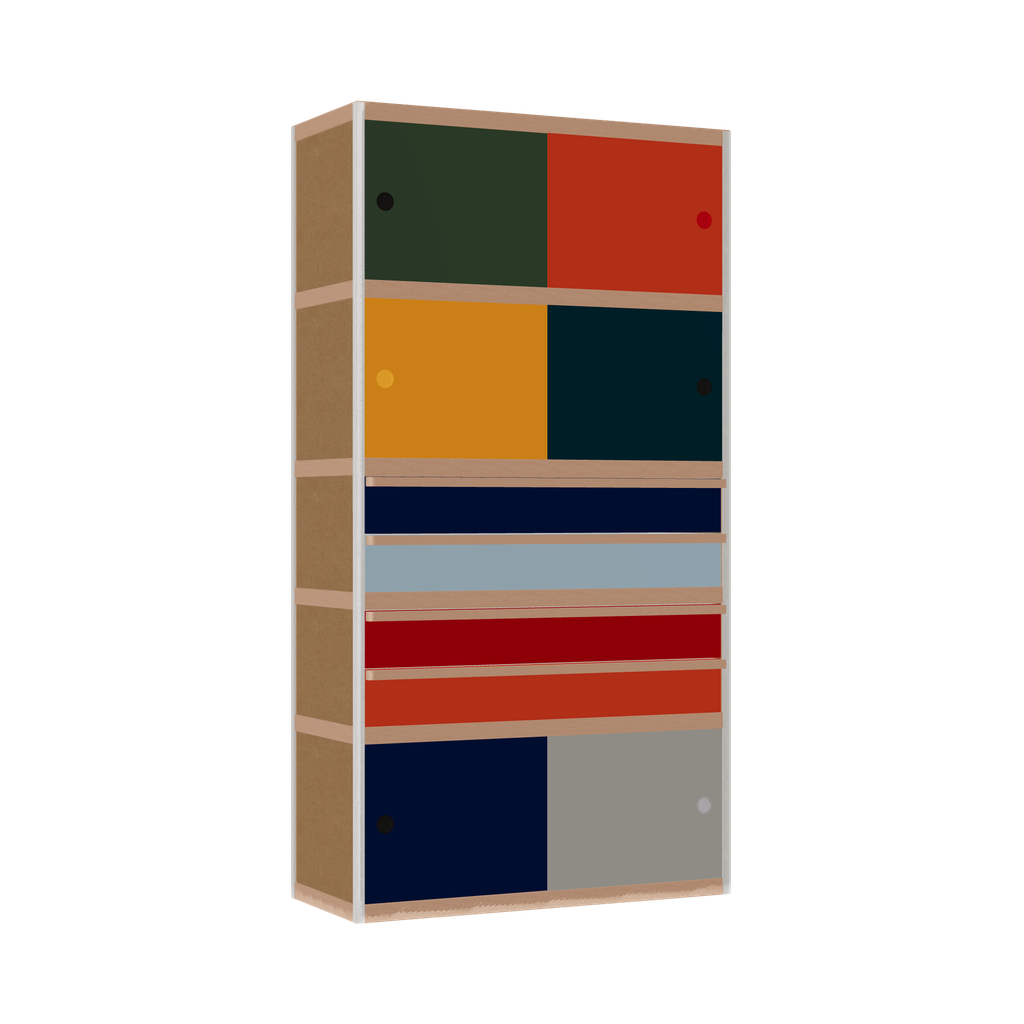 Kast (189x100x42 cm)