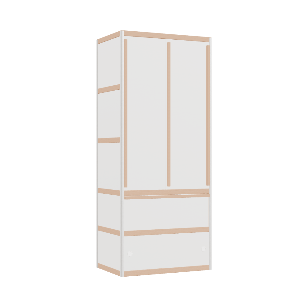Wardrobe (189x80x52 cm)